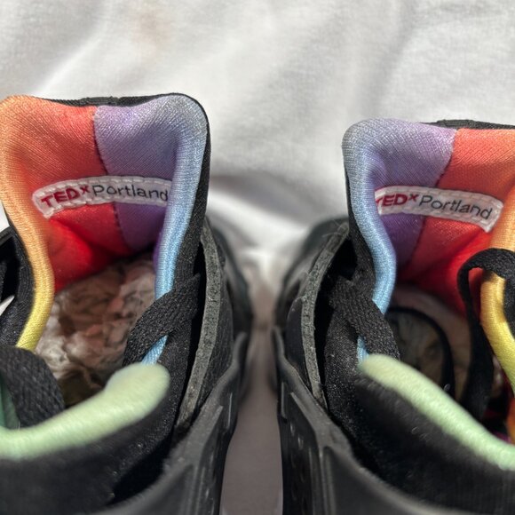 Nike Air Huarache Run Rainbow TEDx PDX Men’s 6 / W 7.5 - Picture 4 of 6